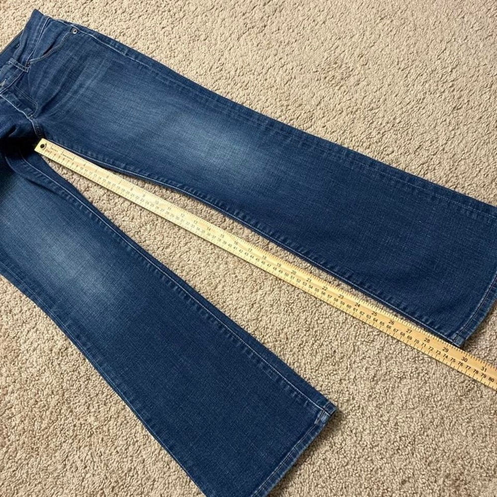 Western Y2K Lucky Brand Sweet Boot Low Rise Bootcut Stretch Blue Jeans Size 2 - Picture 5 of 8